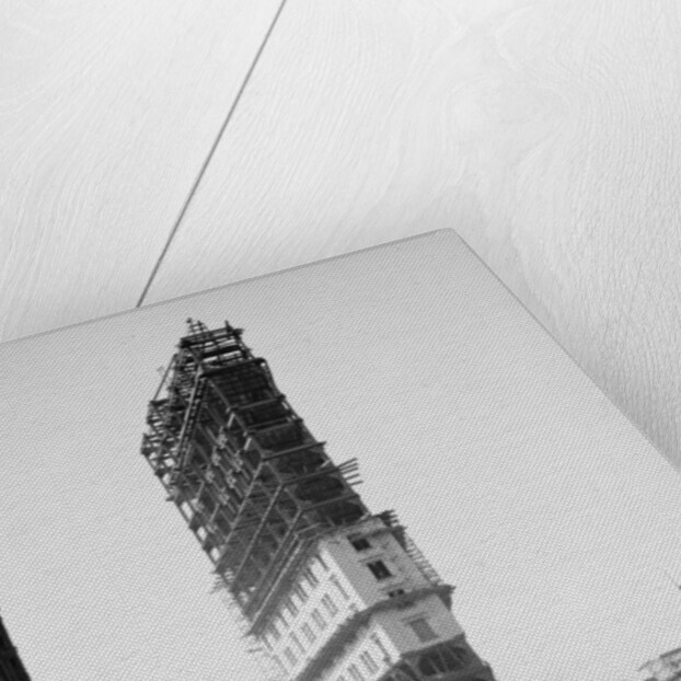 Times Building under construction, New York, N.Y., c.1903 by Detroit Publishing Co.