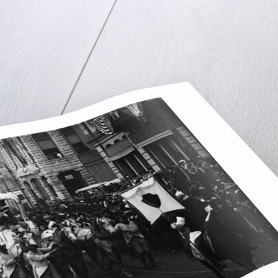Mardi Gras day, Rex passing up Camp Street, New Orleans by Detroit Publishing Co.