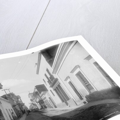 A Residence street, San Juan, Puerto Rico, c.1900 by Detroit Publishing Co.