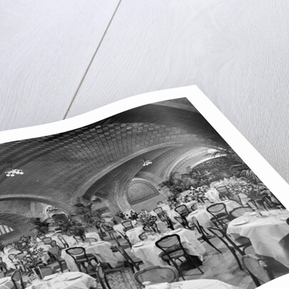 Restaurant, Grand Central Terminal, N.Y. Central Lines, New York, c.1910-20 by Detroit Publishing Co.