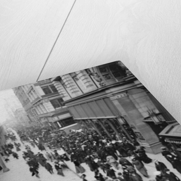 Shoppers on Sixth Avenue, New York City, c.1903 by Detroit Publishing Co.