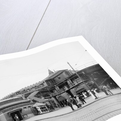 Atlantic Avenue, subway entrance, Brooklyn, N.Y., c.1910-20 by Detroit Publishing Co.