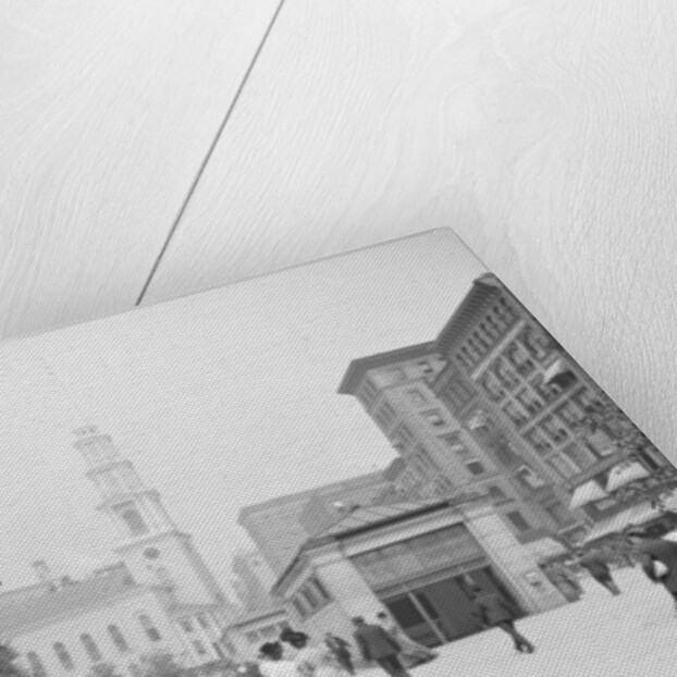 Park Street Church and Tremont Street mall, Boston, Massachusetts, c.1906 by Detroit Publishing Co.