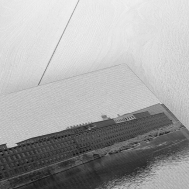 Mills on the Merrimack River, Lowell, Massachusetts, c.1908 by Detroit Publishing Co.