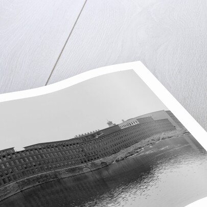 Mills on the Merrimack River, Lowell, Massachusetts, c.1908 by Detroit Publishing Co.