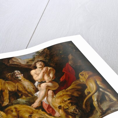 Daniel and the Lions Den, c.1615 by Peter Paul Rubens