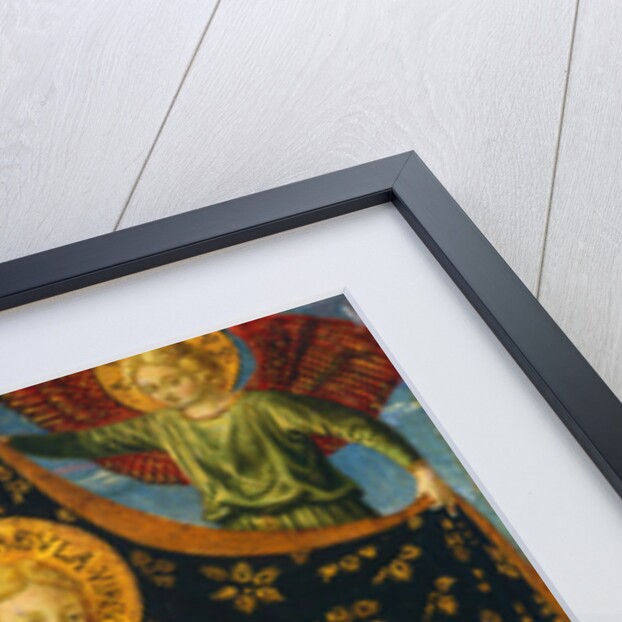 Saint Ursula with Two Angels and Donor, c.1455-60 by Benozzo di Lese di Sandro Gozzoli