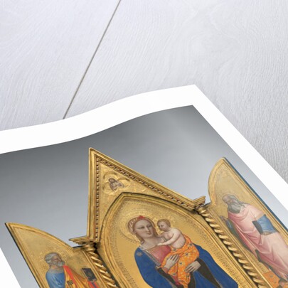 Madonna and Child with Saint Peter and Saint John the Evangelist, c.1360 by Nardo di Cione