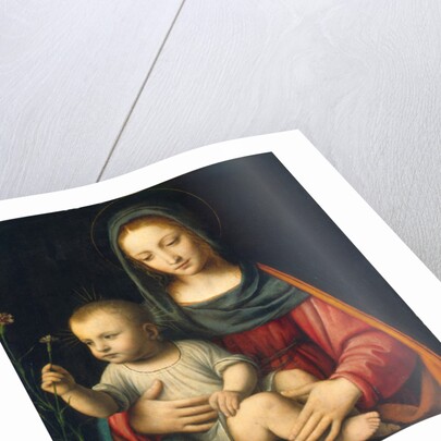 The Madonna of the Carnation, c.1515 by Bernardino Luini