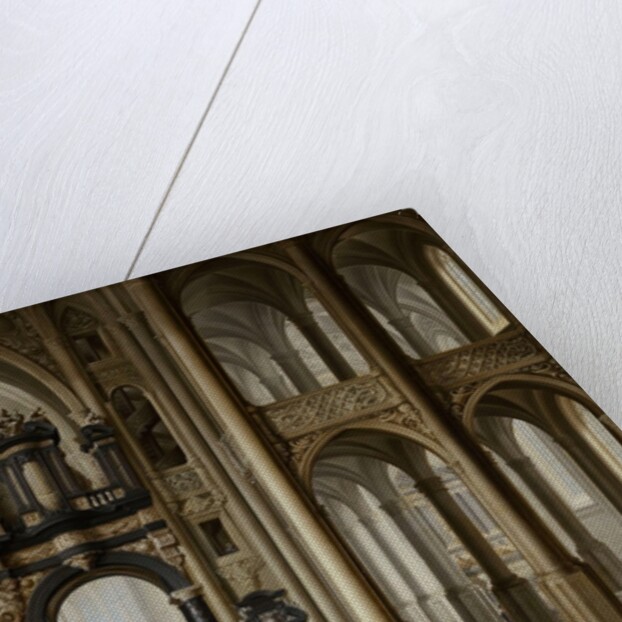 A Church Interior, 1642 by Dirck van Delen