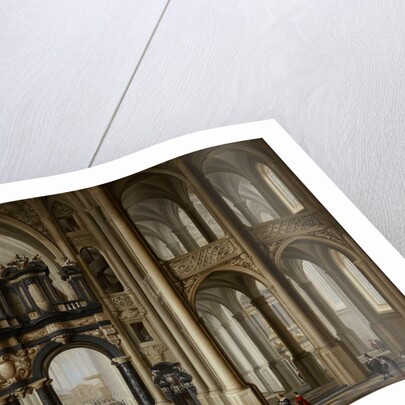 A Church Interior, 1642 by Dirck van Delen