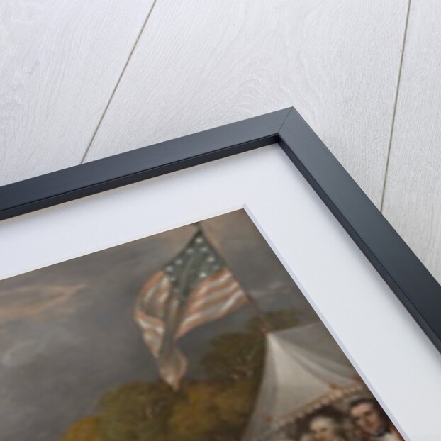 Battle of Saratoga, the British General John Burgoyne surrendering to the American General, Horatio Gates, October 17, 1777, c.1822-32 by John Trumbull