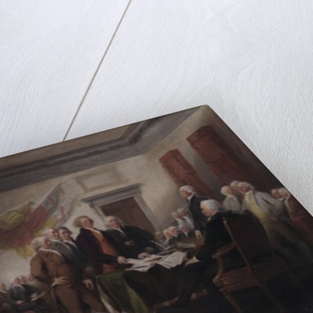 The Declaration of Independence, July 4, 1776, 1817 by John Trumbull