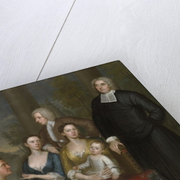 The Bermuda Group, Dean Berkeley and his Entourage, 1728, reworked 1739 by John Smibert