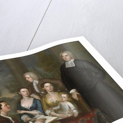 The Bermuda Group, Dean Berkeley and his Entourage, 1728, reworked 1739 by John Smibert