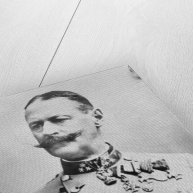 War Minister V. Krobatin, 1914 by Photographer Austrian