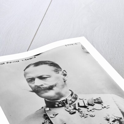 War Minister V. Krobatin, 1914 by Photographer Austrian
