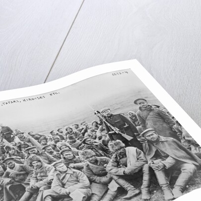 Russian prisoners: Russians, Tartars and Kirgises, 1914-15 by German Photographer