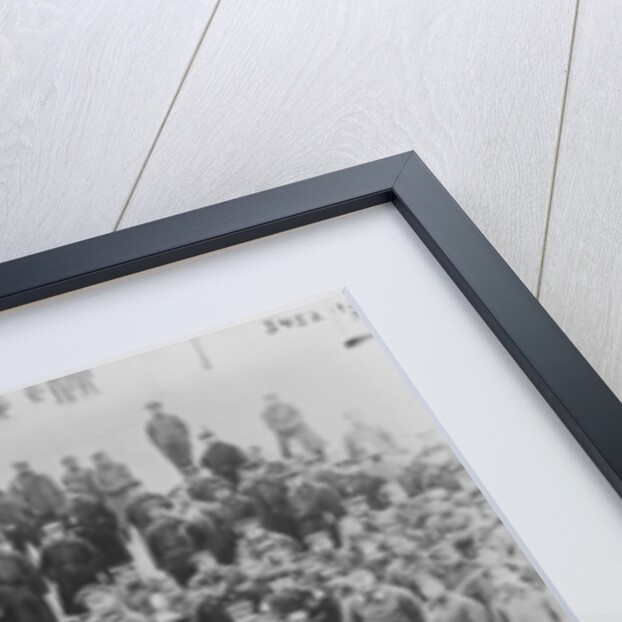 Prisoners' Fire Department, Guben, 1914-15 by German Photographer