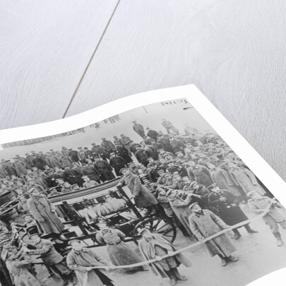 Prisoners' Fire Department, Guben, 1914-15 by German Photographer