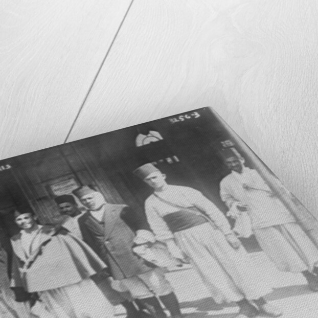 Wounded Turcos in Paris, 1914 by French Photographer