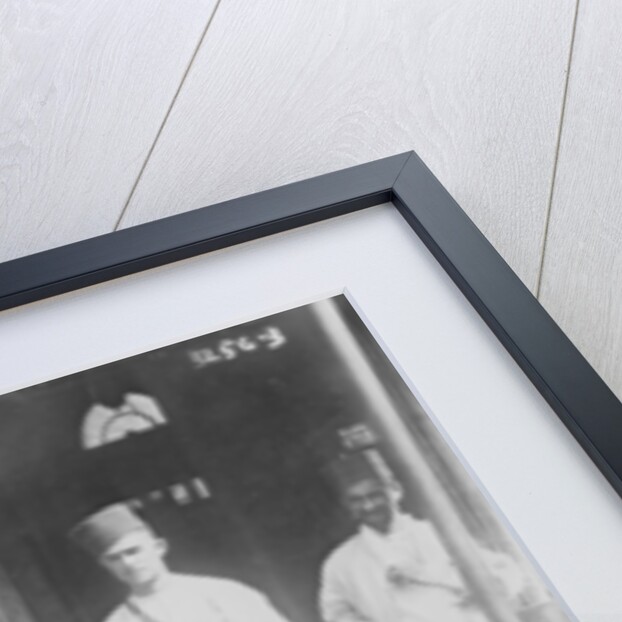 Wounded Turcos in Paris, 1914 by French Photographer