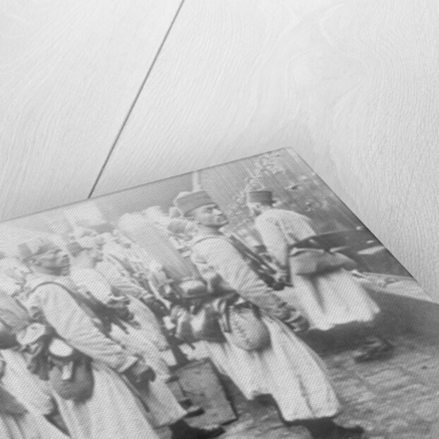 Algerian soldiers, 1914-15 by French Photographer