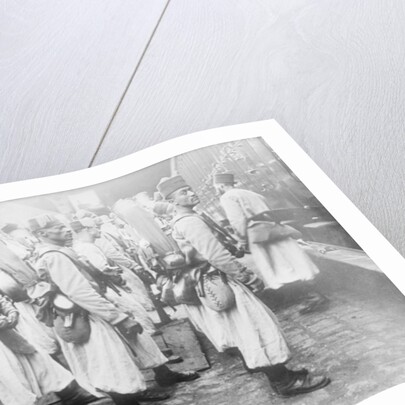 Algerian soldiers, 1914-15 by French Photographer