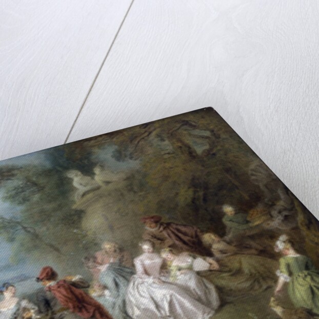 Courtly Scene in a Park, c.1730-35 by Jean-Baptiste Joseph Pater