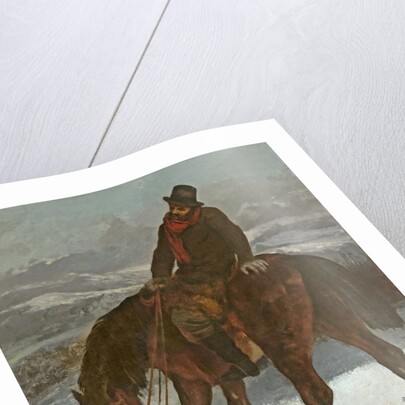 Hunter on Horseback, c.1864 by Gustave Courbet