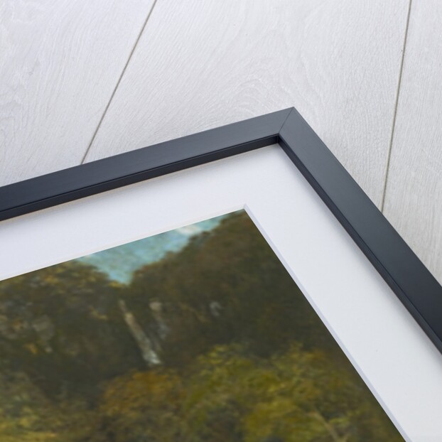 Landscape with a Waterfall, c.1865 by Gustave Courbet