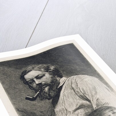 Gustave Courbet, 1882 by Etienne Gabriel Bocourt