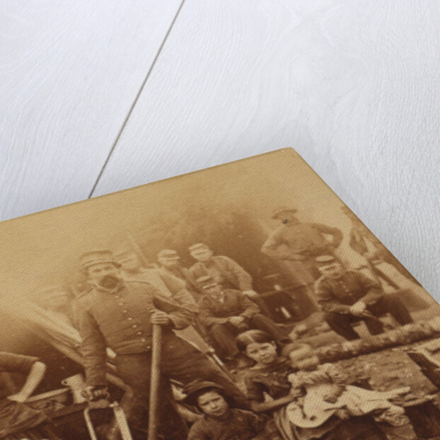 Camp of 31st Pennsylvania Infantry near Washington, D.C., 1862 by American Photographer