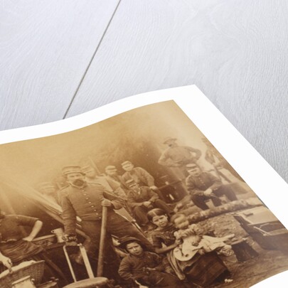 Camp of 31st Pennsylvania Infantry near Washington, D.C., 1862 by American Photographer