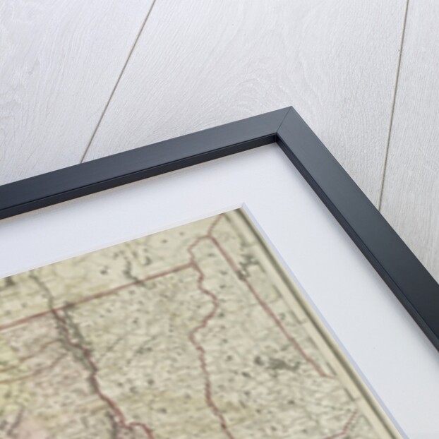 Map of the state of New-York and the surrounding country by David H. Burr, 1839 by Anonymous