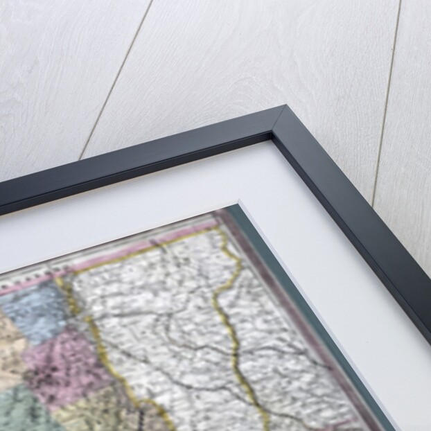 Map of the state of New York, 1850 by Anonymous