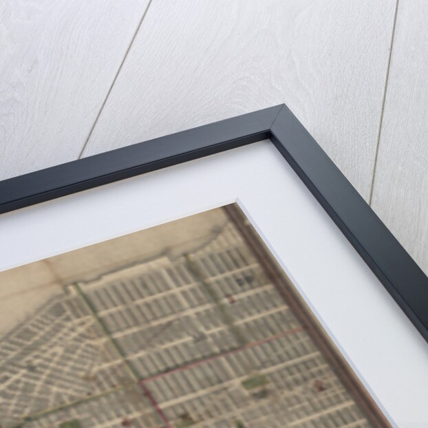 Map of the City of New York with the adjacent cities of Brooklyn & Jersey City, & the village of Williamsburg, 1852 by Anonymous