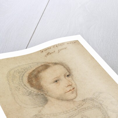 Portrait of Mary, Queen of Scots, c.1549 by Francois Clouet