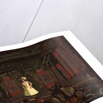 Gatti’s Hungerford Palace of Varieties. Second Turn of Katie Lawrence c.1888 by Walter Richard Sickert