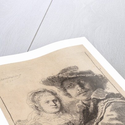 Self Portrait with Saskia, 1636 by Rembrandt Harmensz. van Rijn