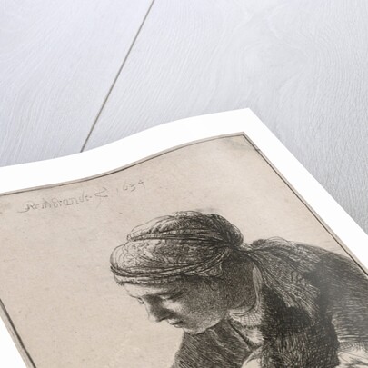 Woman Reading, 1634 by Rembrandt Harmensz. van Rijn