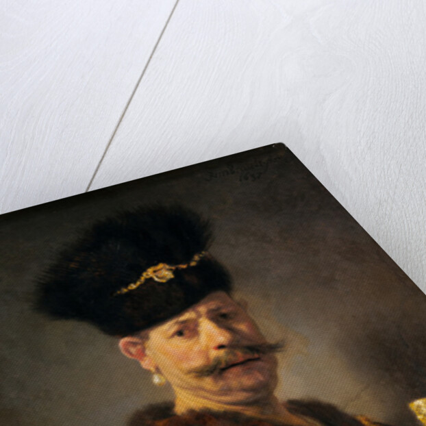 A Polish Nobleman, 1637 by Rembrandt Harmensz. van Rijn