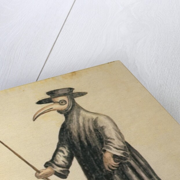 Venetian Doctor during the time of the plague, 18th century by Jan van Grevenbroeck