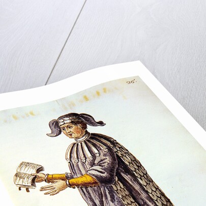 An erudite academic by Jan van Grevenbroeck