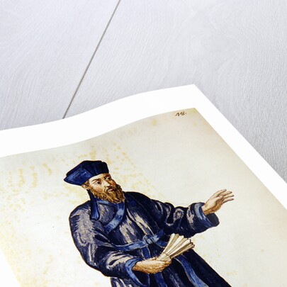 Venetian missionary in China by Jan van Grevenbroeck