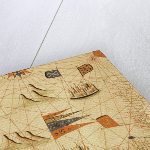 The coast of Tunisia and the Gulf of Gabes by Calopodio da Candia