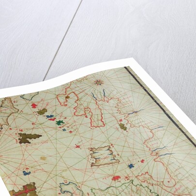 The Peloponnese with the island of Limnos by Italian School