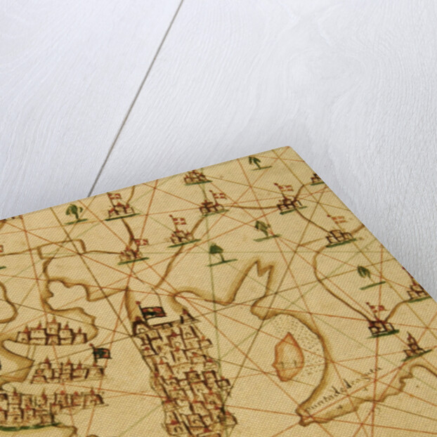 The Port of La Valletta by Italian School