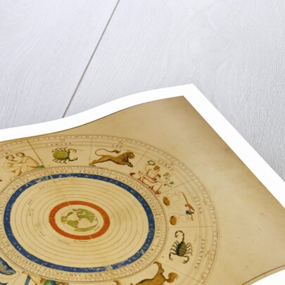 Zodiac Calendar by Battista Agnese