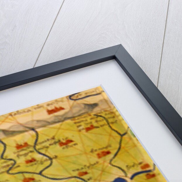 The Sea of Galilee by Battista Agnese